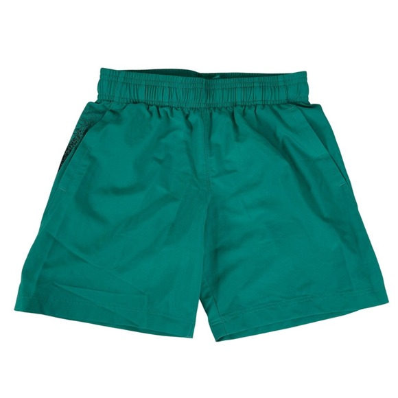 Under Armour Other - Under Armour UA Boys XS Green Woven Graphic‎ Shorts Athletic Training Loose Fit